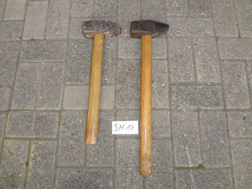 1x hammer 3kg vorschlaghammer 500-600mm lang ex bw bundeswehr (sh12) for sale
