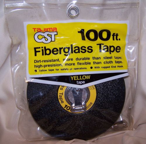 Chicago Steel Tape FIBERGLASS Closed Reel 100&#039; Tape Measure in EIGHTHS