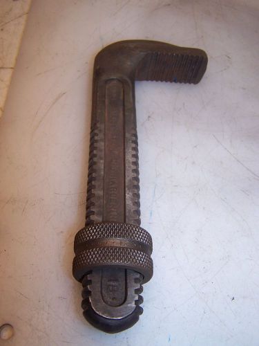 NEW RIDGID ALLOY STEEL HOOK JAW FOR 18&#034; PIPE WRENCH