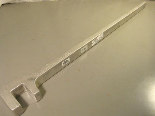 0930 Dover MFG Aluminum Valve Wrench 1-3/4&#034; Jaw 36&#034; Long New Silver