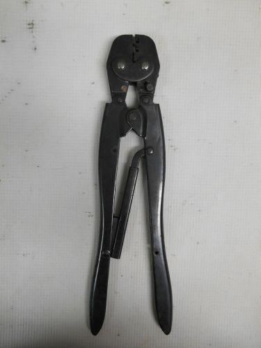 Gently used amp 90088 20-16 type f double action crimper wire cutter hand tool for sale