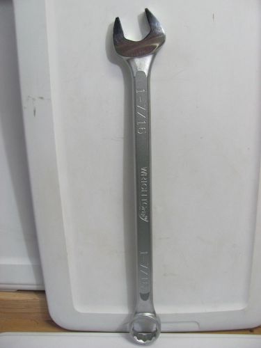 NEW Wright Tools 1146 1-7/16&#034; Round Shaft 12 Pt Industrial Combination Wrench