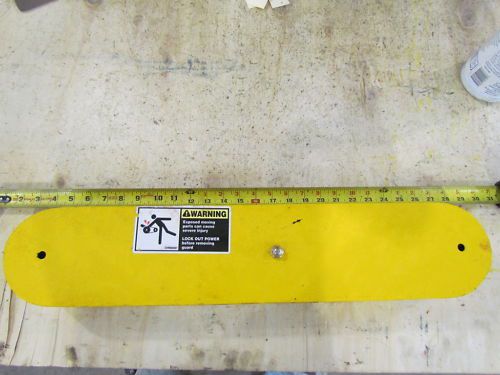 Chain belt cover 25 1/2&#034; oal 5&#034; wide 3&#034; deep safety for sale