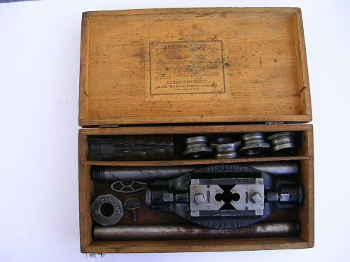 PIPE THREADING TOOL SET, 8 CUTTERS, BY,MARK MANUFACTURING CO.CHICAGO ILL