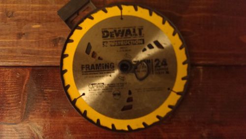Dewalt DW3178 7 1/4&#034; Framing Circular Saw Blade   028874035782