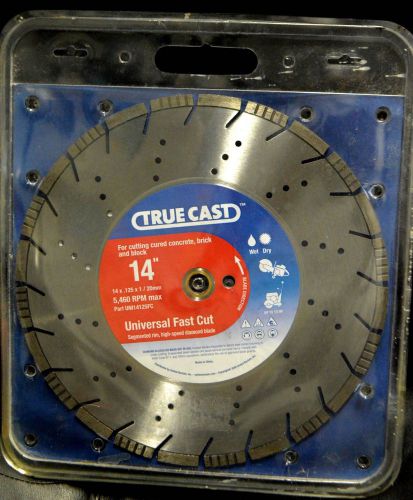 14&#034; true cast 20mm high speed diamond blade cuts cured concrete, brick and block for sale
