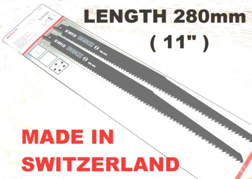 Bosch s1411d reciprocating sabre sawblades - 2 pack - extra long - wood cutting for sale