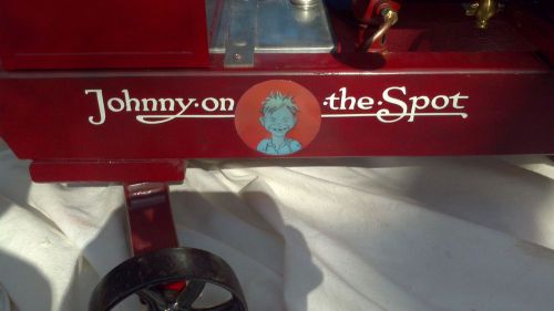 GILSON HIT AND MISS ENGINES   JOHNNY- ON -THE -SPOT  DECAL/ STICKERS