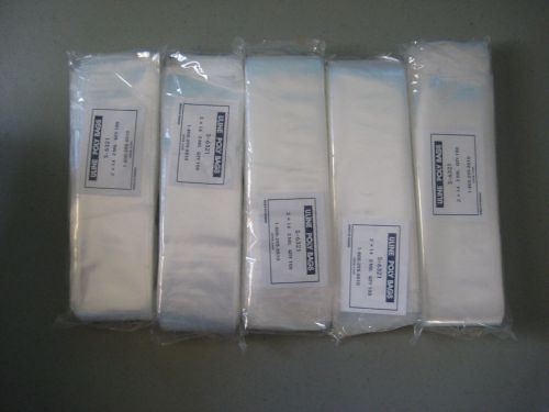 Poly Bags 2 MIL 2 x 14 poster bags 500 lot