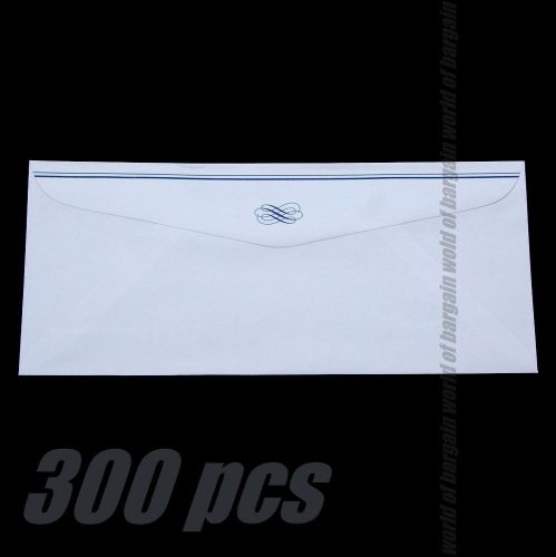 300 pcs GARTNER Formal Business Envelopes 4 x 9.5&#034; inch No. #10 Gummed White C26