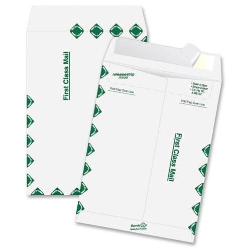 Quality Park Survivor First Class Envelopes - First Class Mail - 10&#034; X (r1670)