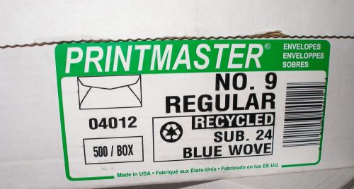 Printmaster 04012 #9 Blue Wove Sub 24 500/Box