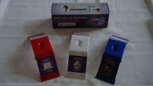 USPS Stack and Weigh Scales (Stackable shipping scales weigh 1-6 lbs.) Ebay Logo