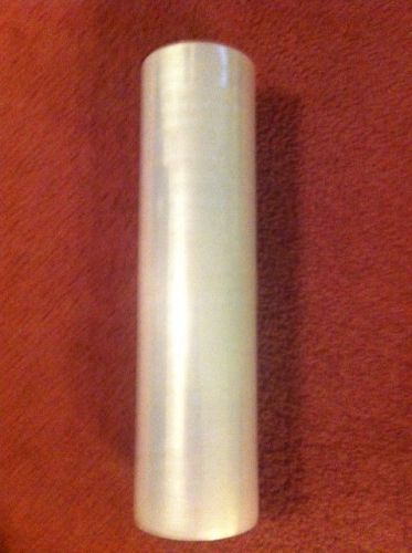 (1) Roll Hand Stretch Wrap Film  17.5&#034; x 1500&#039; 17mic - made in USA