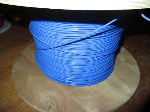 Gore cable 32 awg. (7/40) silver plated copper blue jacket 1100ft. for sale