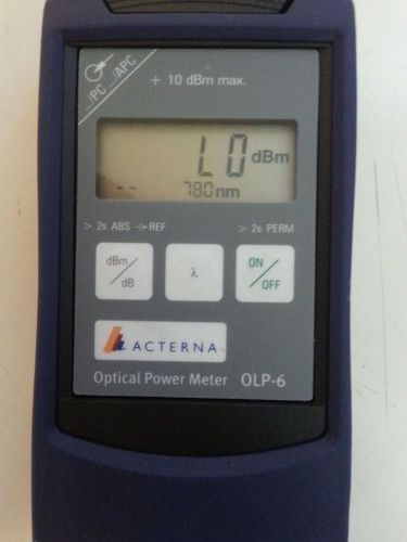 acterna optical power meter {olp 6}