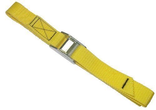 Custom Leathercraft WS04 Strap-It Web Strap  Yellow  4-Foot
