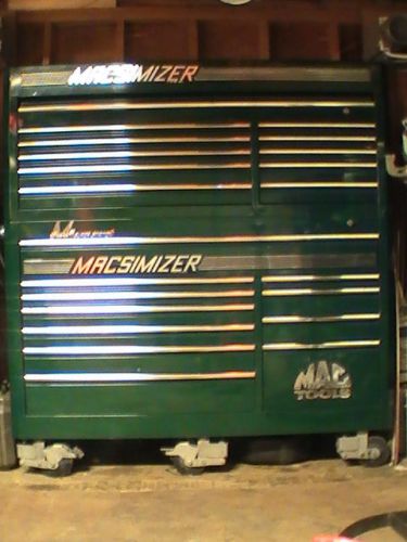 Mac macsimizer class ii m super series  double stack 6 caster toolbox for sale