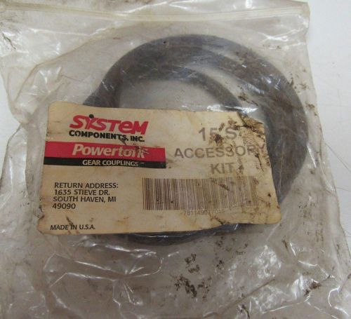 NEW SYSTEMS COMPONENTS POWERTORK GEAR COUPLING ACCESSORY KIT 15 S 15S