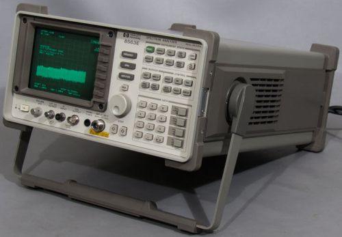 Hp/agilent 8563e microwave spectrum analyzer 006, 007, 008  26.5 ghz for sale