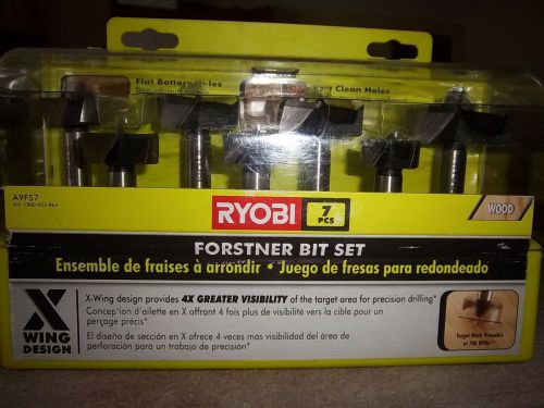Ryobi Forstner Bit 7 Pc Set