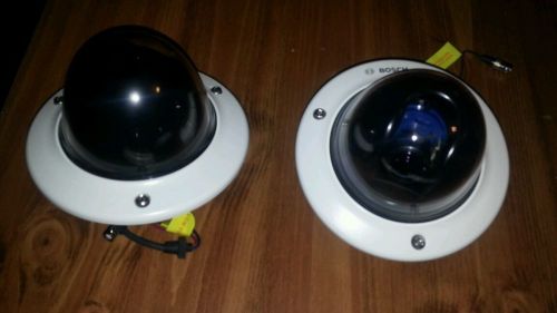2x Bosch VDC-455V03-20 security dome cameras