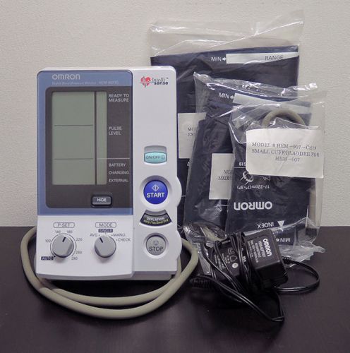 OMRON / Digital Blood Pressure Monitor / #HEM-907XL + Cuffs