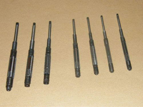 Adjustable Hand Reamers Set of 7 pieces 7-10.5 MM BEST PRICE HIGH QUALITY