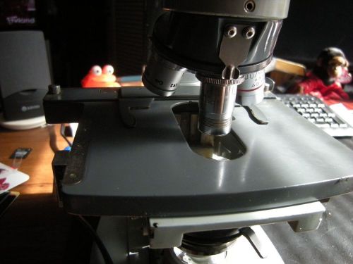 Ao american optical microstar series 10-118 microscope, 10x wf eyepieces for sale