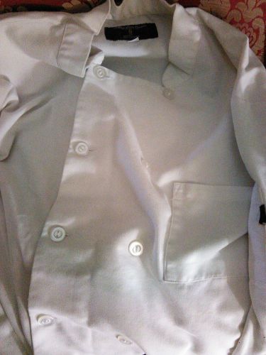 Chef Coat Best Value Textiles Size L 44-46 Cooking Kitchen Clothing Gently Used