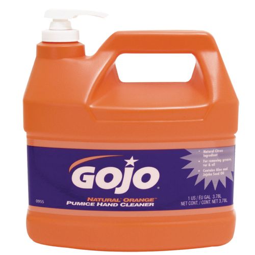 GoJo® Orange™ Industrial Hand Cleaner with Pumice Scrubbing Particles  1 Gallon