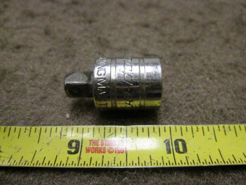 Snap on  1/4&#034; male to 3/8&#034; female reducer adapter socket for sale