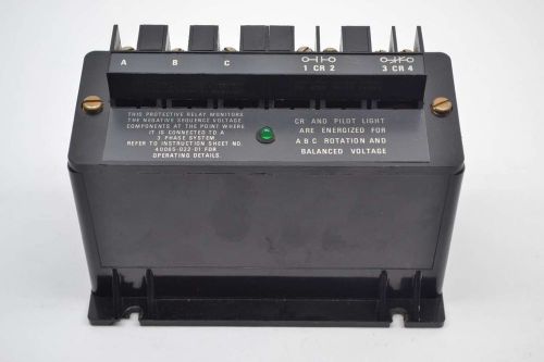 Allen bradley 813s-voc line voltage monitor ser b 600v-ac 10a amp relay b375008 for sale