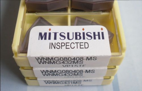 NEW in box MITSUBISHI WNMG080408-MS VP15TF WNMG432MS  Carbide Inserts 10PCS/Box