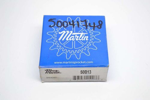 NEW MARTIN 50B13 ROUGH BORE 3/8 IN SINGLE ROW CHAIN SPROCKET B422951