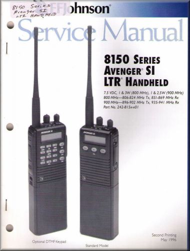 Johnson Service Manual 8150 SERIES AVENGER SI LTR HANDH