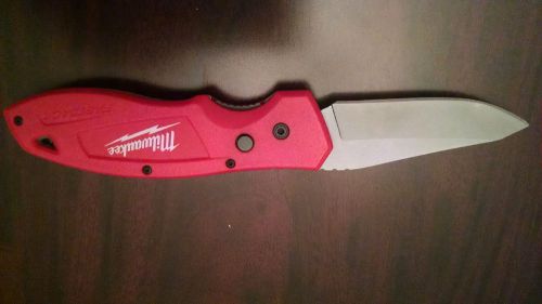 Milwaukee fastback 48-22-1990  folding pocket knife with pocketclip for sale