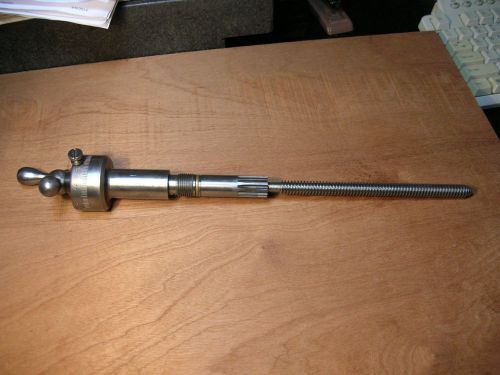 Original South Bend  Lathe Model 9 A Large Dial Cross feed Screw
