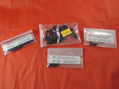 Cole-Parmer 33 Barbed Black Polypropylene Tube Fittings Variety of Sizes