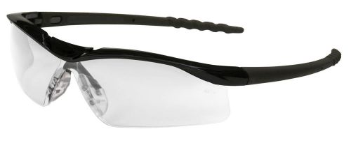 $8.49* DALLAS SAFETY GLASSES*BLACK BROW GUARD/CLEAR LENS*FREE SHIPPING**