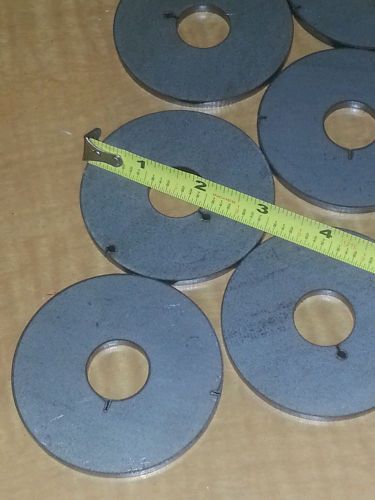 20 washers 3&#034; od x 7/8&#034; id x 3/16&#034;thick large, mill lathe welding repair spacer for sale