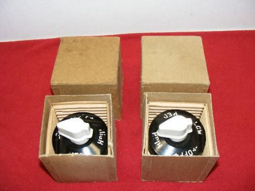 2 - Vtg Arrow Hart Reciprocating  Heater Switches NOS 9752 with box