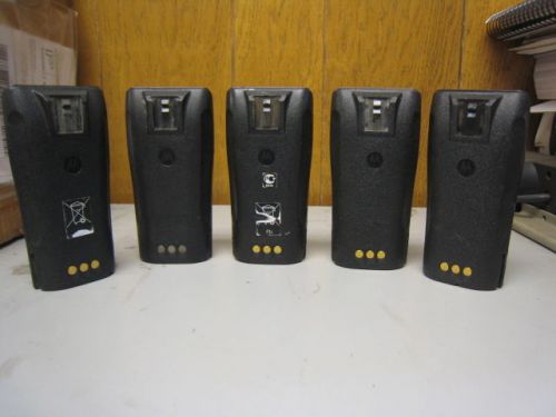 Lot of 5 Motorola NNTN4852A Ni-MH battery PR400 CP150 CP200 CP200XLS EP450 radio