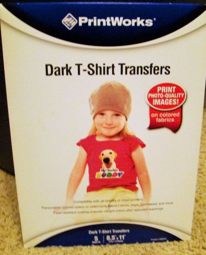 Printworks Dark T Shirts Transfers