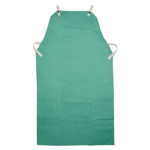 Ironcat 7080/42 irontex fr cotton apron, 24&#034; x 42&#034;, green for sale