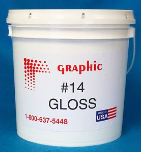 THERMOGRAPHY POWDER GRAPHIC #14 GLOSS CLEAR NEW 10 POUND PAIL