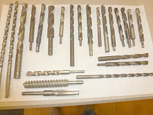 Large Lot of Large Drills