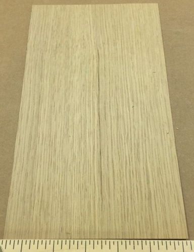 White oak wood veneer 6&#034; x 10&#034; on paper backer &#034;a&#034; grade quality 1/32&#034;-1/42&#034; for sale