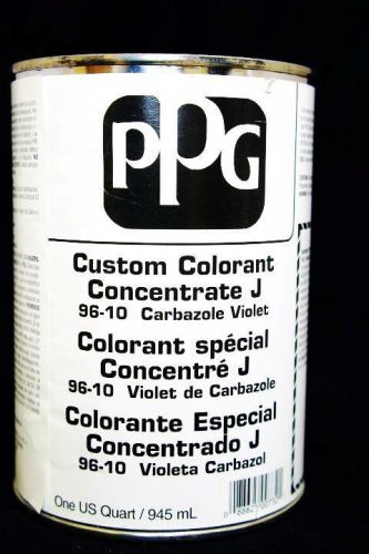 PPG Industries Custom Colorant Concentrate J 96-10 Carbazole Violet 1 qt.