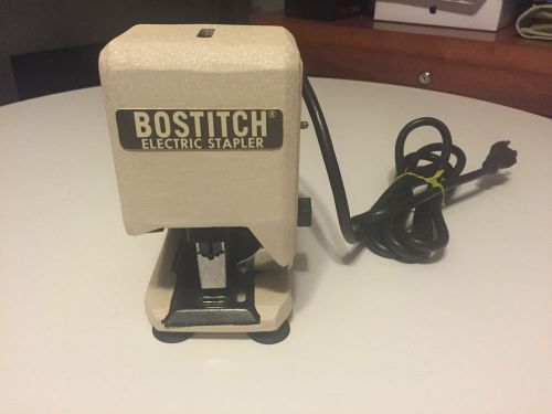 Vintage Bostitch Heavy Duty Electric Automatic Stapler B5E6J-3 USA Made-Works!